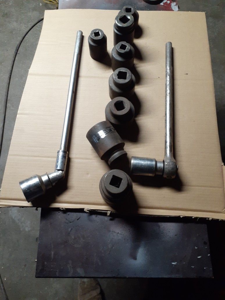 Snap-on Proto Mac Blackhawk Craftsman Sockets and Ratchets