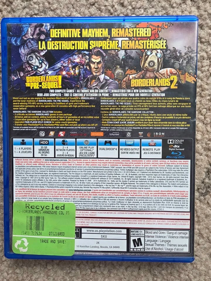Borderlands The Handsome Collection PS4 - photo 2