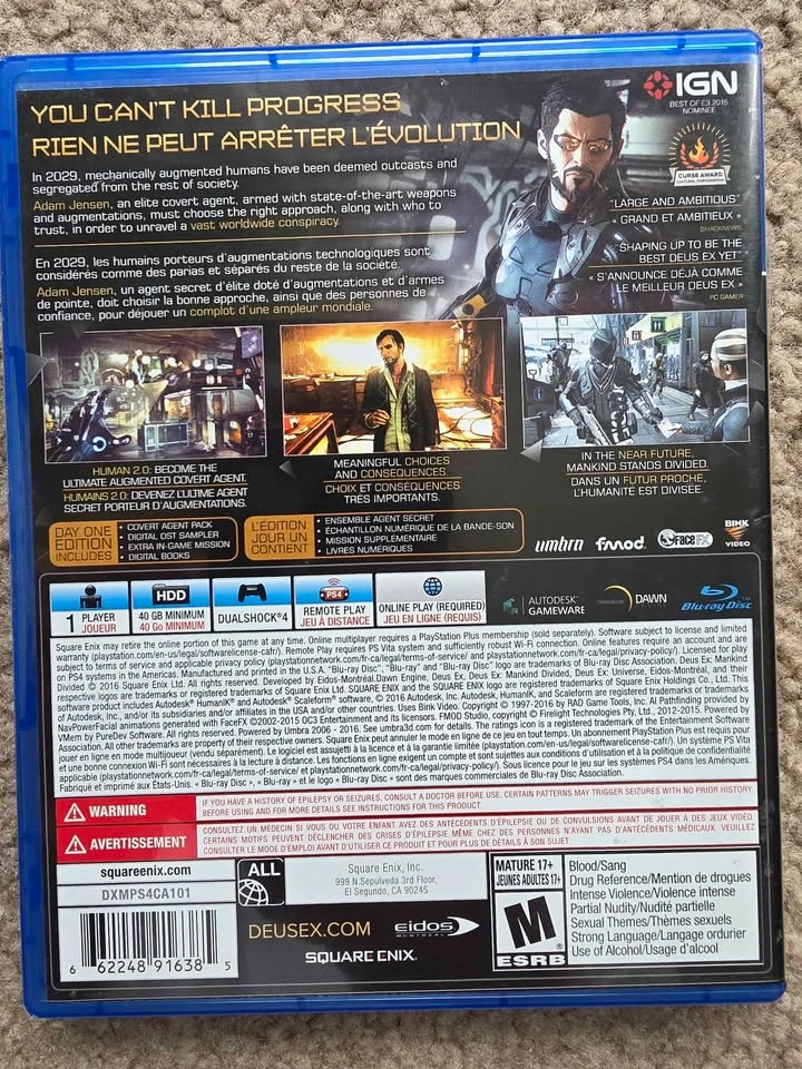 Deus ex Day one edition - photo 2