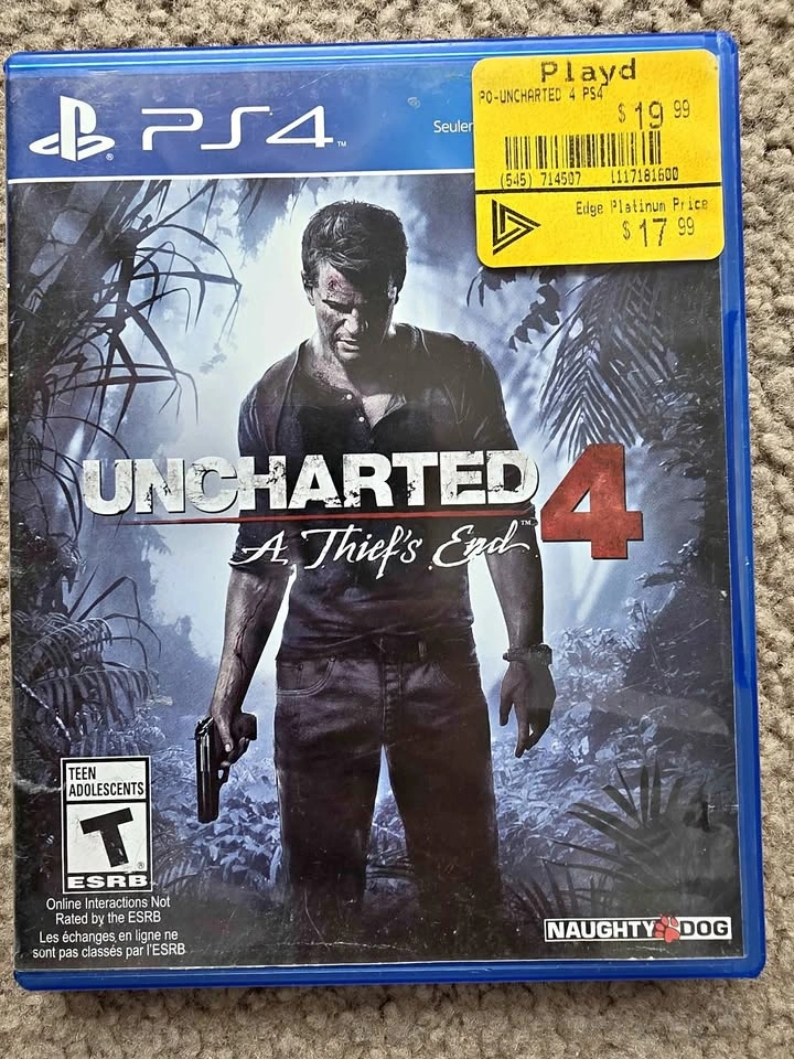 Uncharted 4 PS4