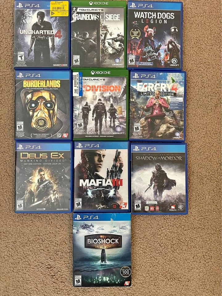 PS4 & Xbox One Games