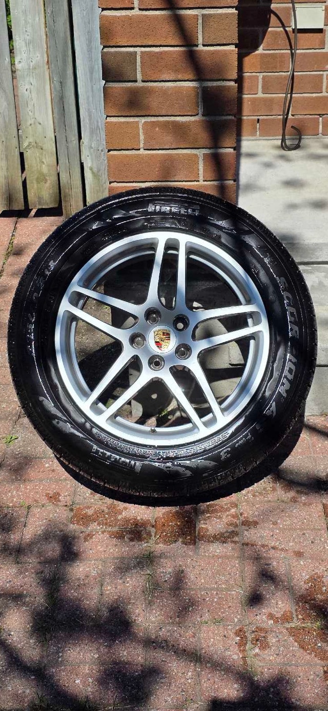 Porsche 18in Wheels and Pirelli tires off a Macan