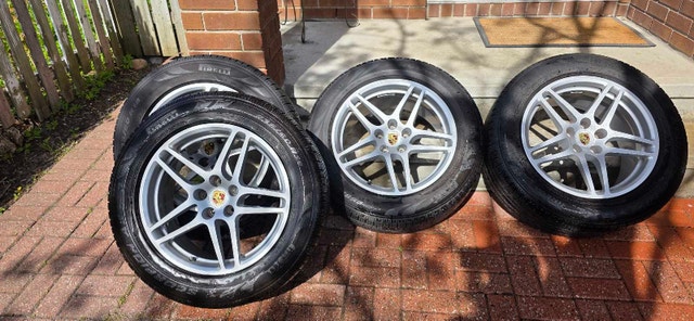 Porsche 18in Wheels and Pirelli tires off a Macan - photo 2