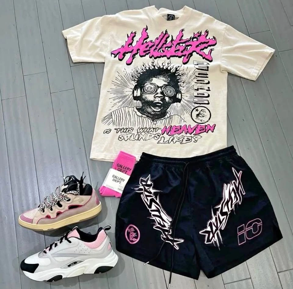 Hellstar Tshirts & shorts (BRAND NEW) $45.99 Shorts / $65.99 Tsh