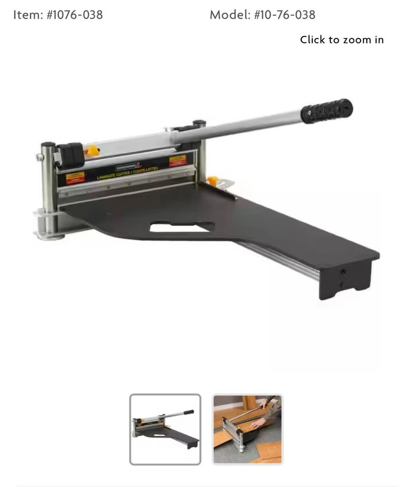 13" Laminate Floor Cutter - photo 2