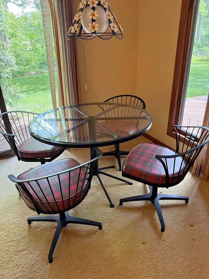 Vintage Mid-Century Modern Kitchen Dinette Set