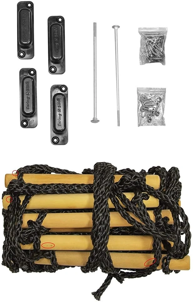 Playground Climbing Cargo Net 3' x 8' Brand New PU Roslin - photo 3