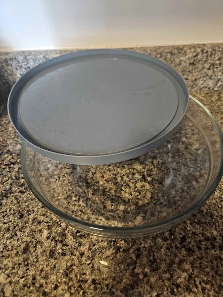 Big glass bowl