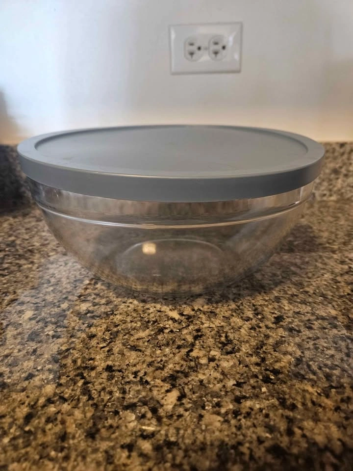 Big glass bowl - photo 3