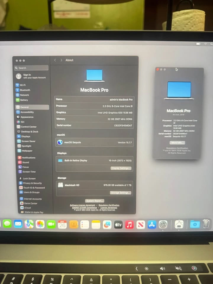 MacBook Pro, 32GB RAM, 1TB Storage - photo 2