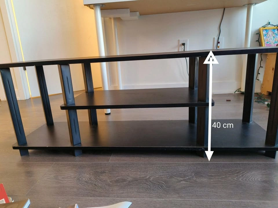 Black TV stand - photo 3