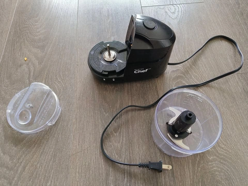 Master Chef Black Food Chopper - photo 3