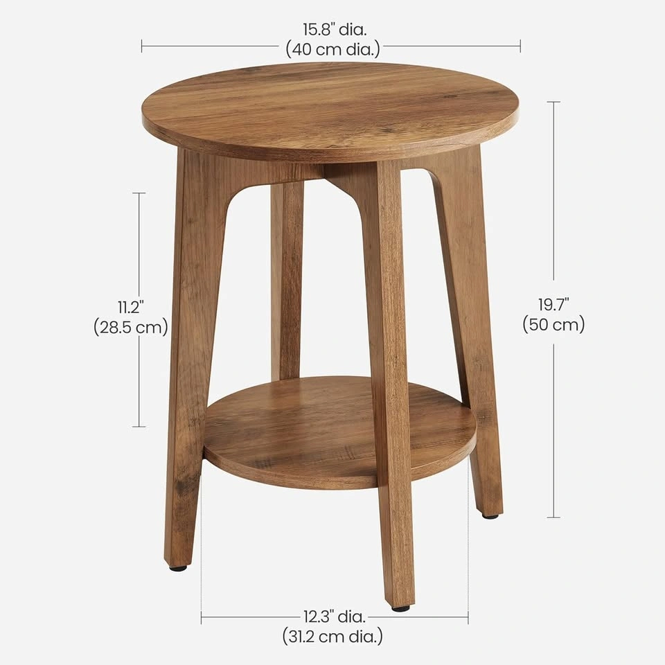 ROUND SIDE TABLE - VASAGLE MAEZO Collection - photo 2