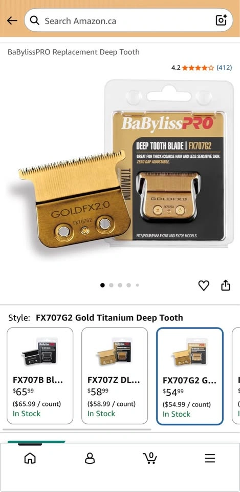 BaBylissPRO FX707G2 blade - photo 2