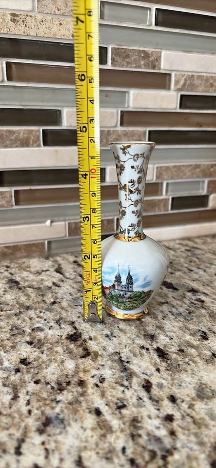 Vintage Ceramic Mini Vase - Linz, Austria
