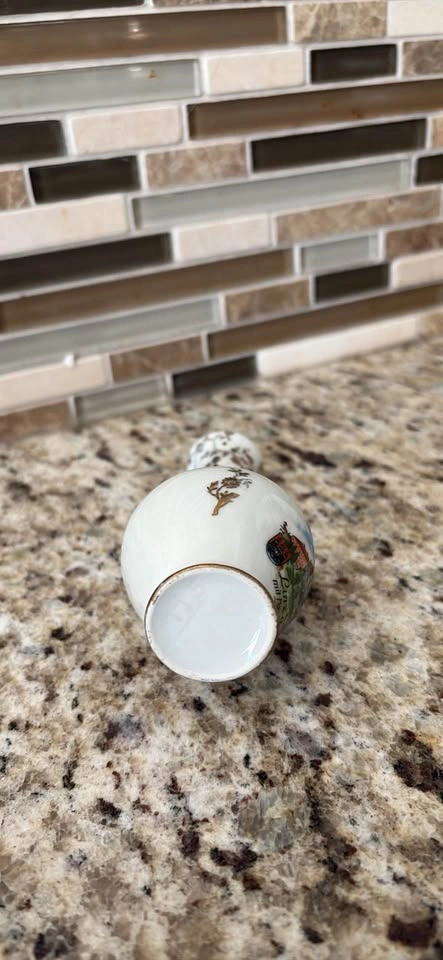 Vintage Ceramic Mini Vase - Linz, Austria - photo 3