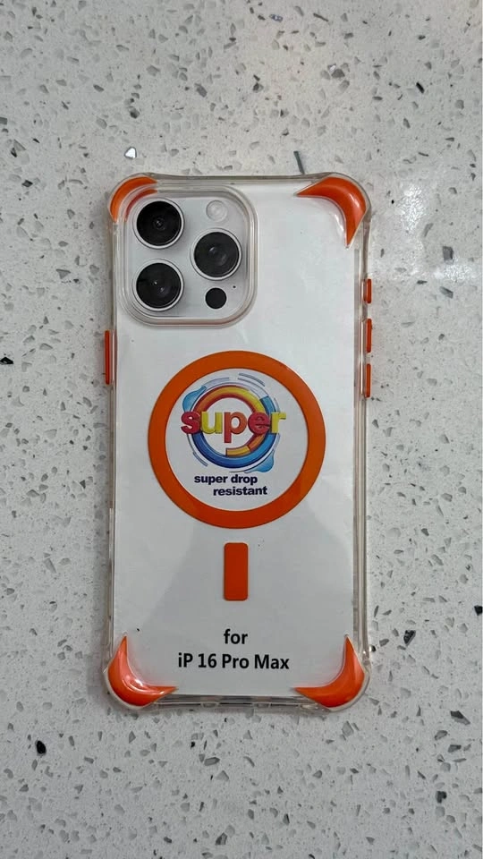 Clear MagSafe Phone Case for iPhone 16 Pro Max
