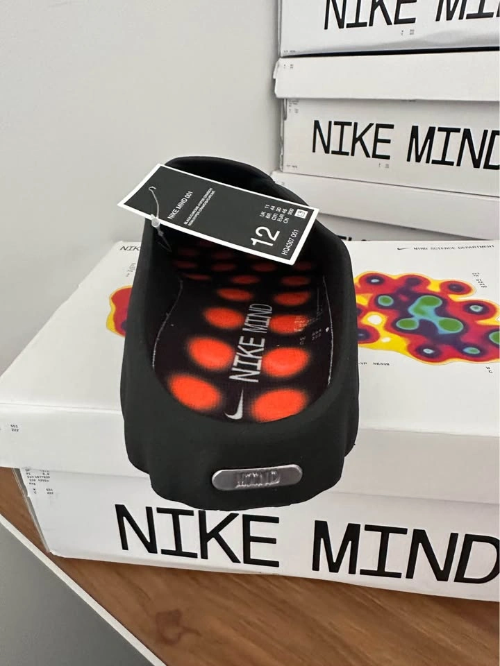Nike Mind 001 Black Size 12 - Brand New w/ Box - photo 4