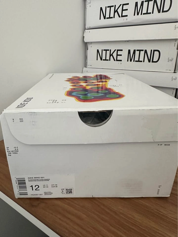 Nike Mind 001 Black Size 12 - Brand New w/ Box - photo 5