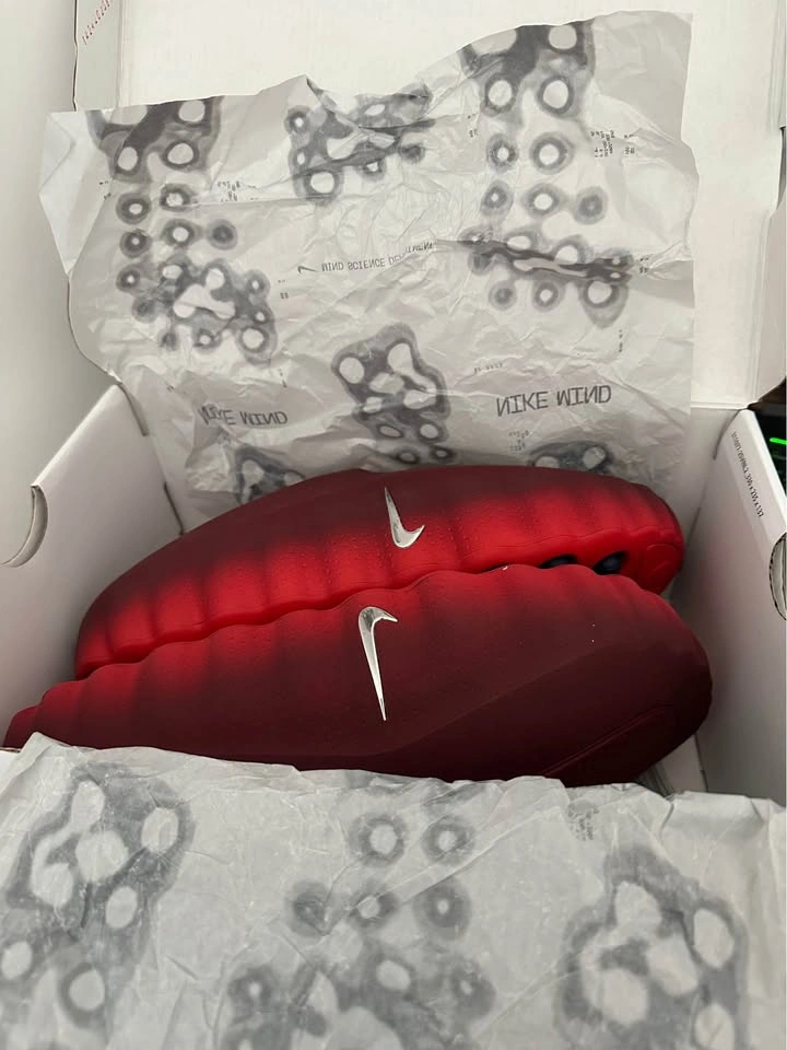 Nike Mind 001 Clogs "Team Red/Chrome" - Size 12 - photo 2