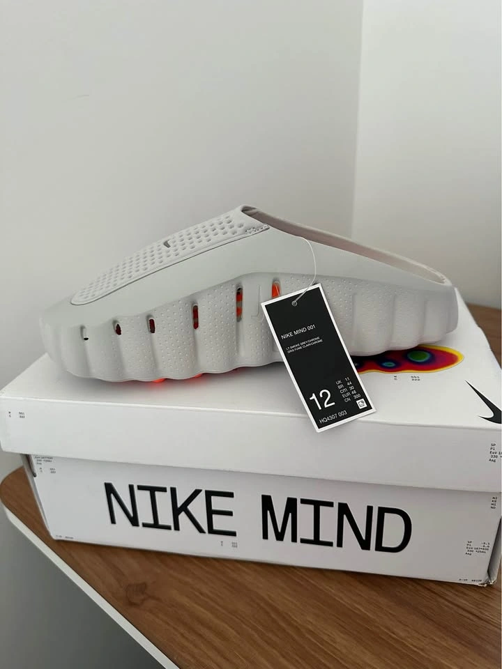 Nike Mind 001 Clogs - Size 12 - Grey - New With Box - photo 2