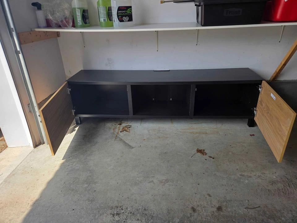 Large Modern TV Stand (Fits up to 75") - photo 2