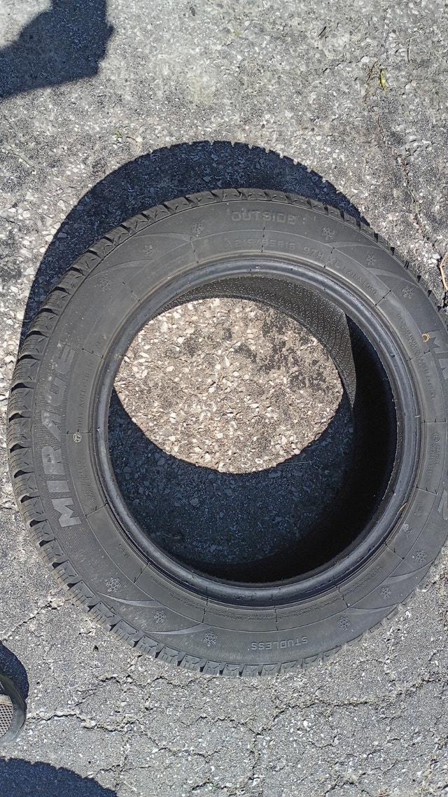2 Tires 215/55 R16 - photo 4