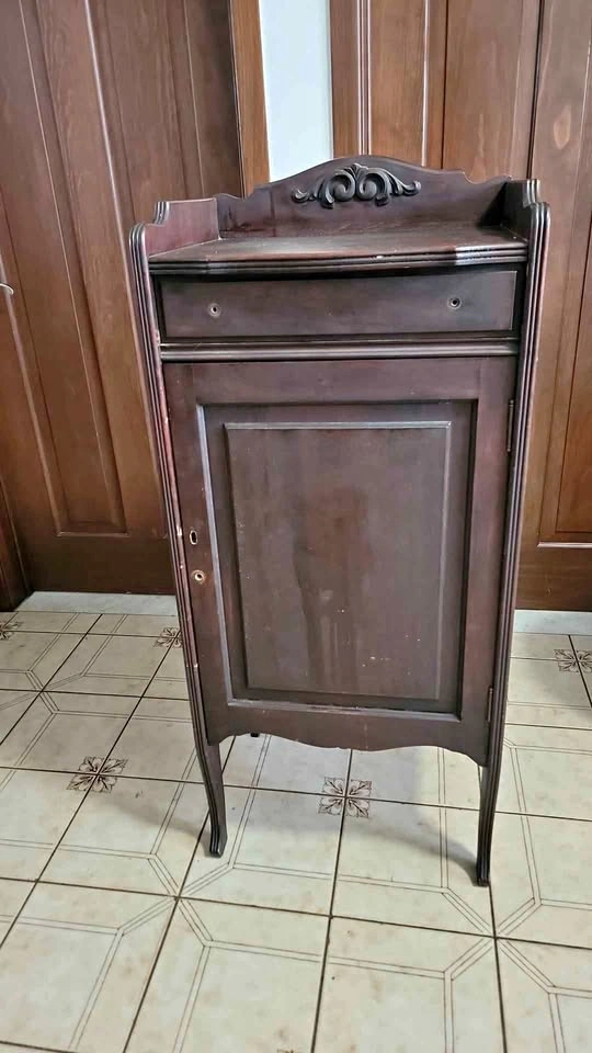 Vintage Antique Sheet Music Cabinet