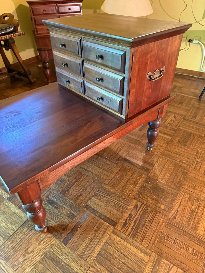2 Matching Brandt End Tables - photo 2