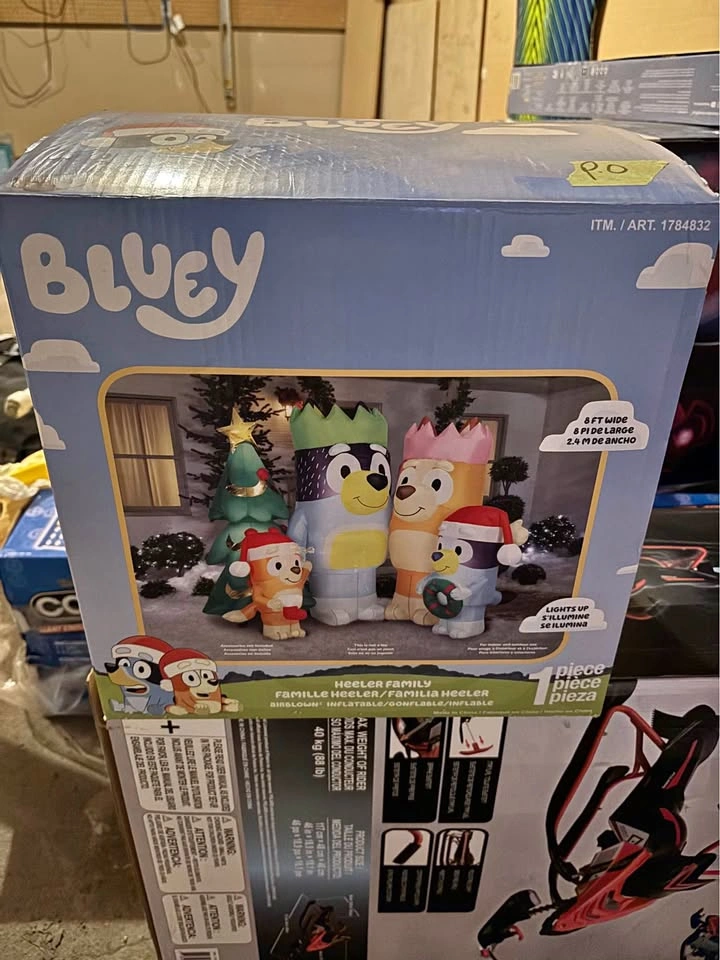 Bluey Family Blow Up