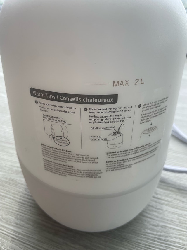 Clarston Air humidifier - photo 2