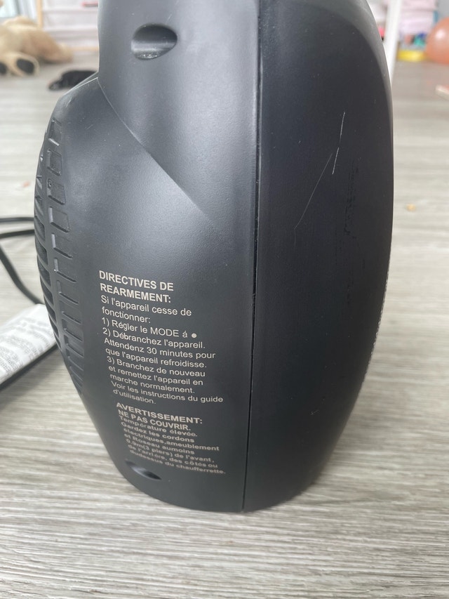 Amazon Basics Space Heater - photo 4