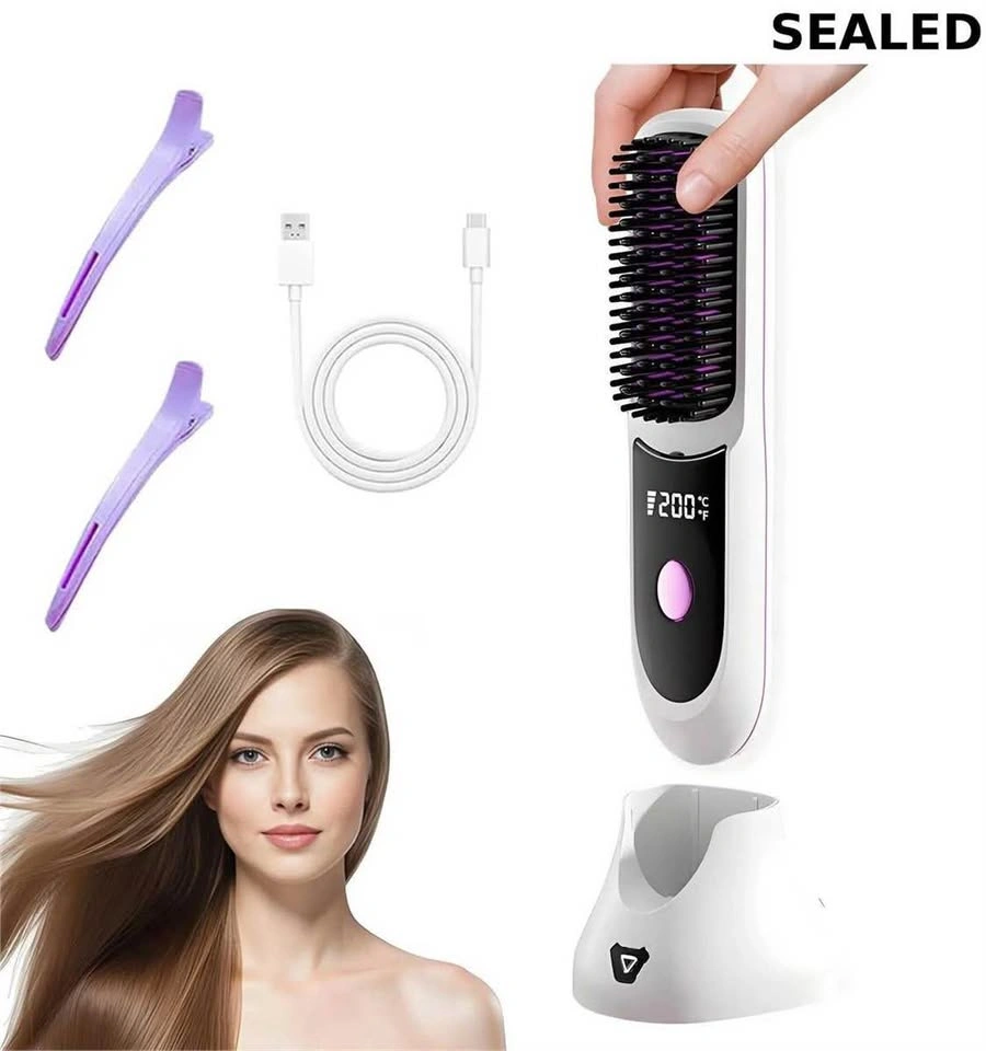 Go Brush Pro Hair Cordless Straightener - photo 2