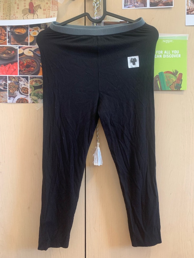 S Summer Women’s Cropped Ribbed Knit Leggings - Size S