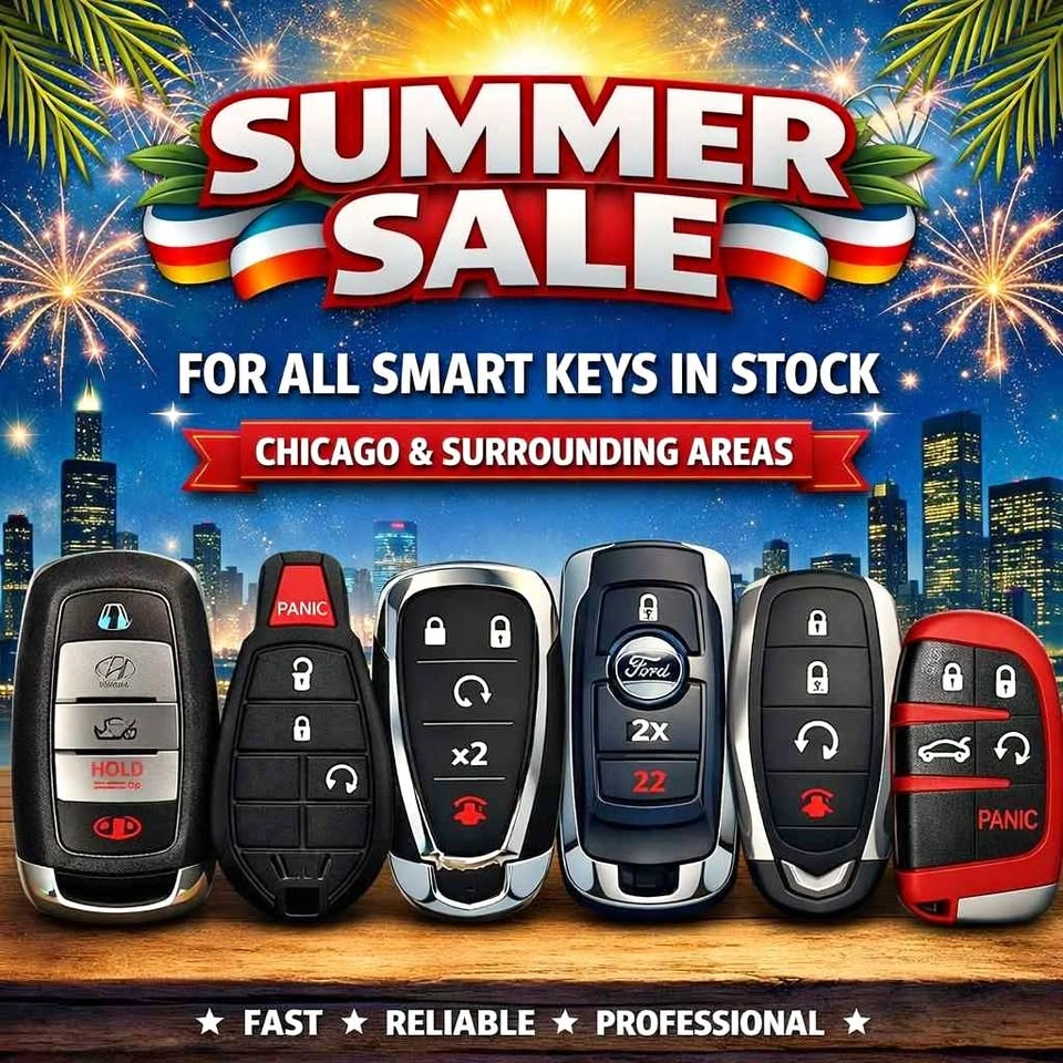 Replacement Automotive Key Fobs – Many Brands Available