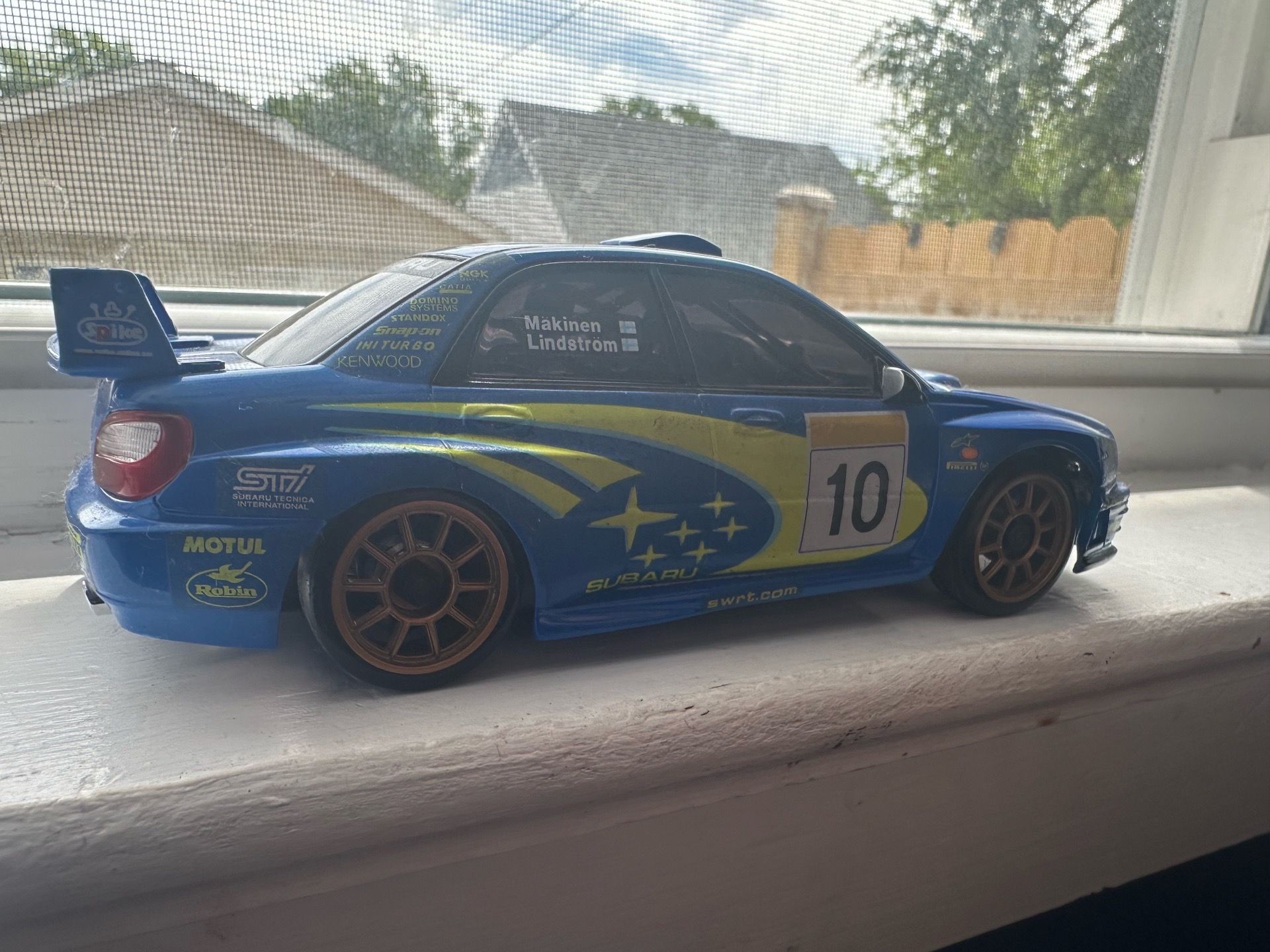Kyosho Mini-Z AWD Subaru Impreza WRC Rally Car - Complete RTR Se