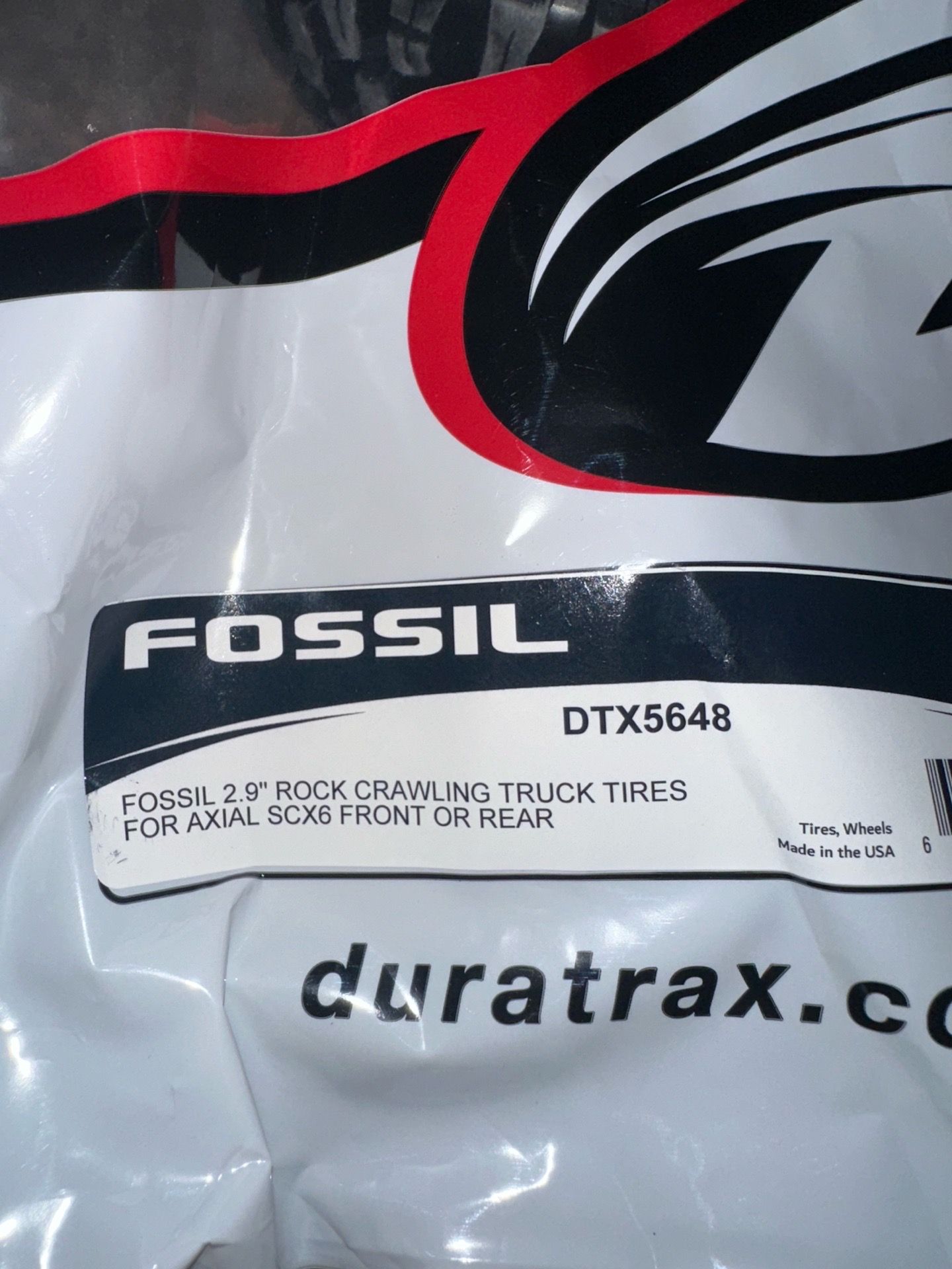 Duratrax Fossil 2.9” Rock Crawling Tires (4) for Axial SCX6 – DT - photo 3