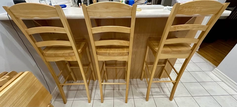3 Bar Height Stools - photo 2