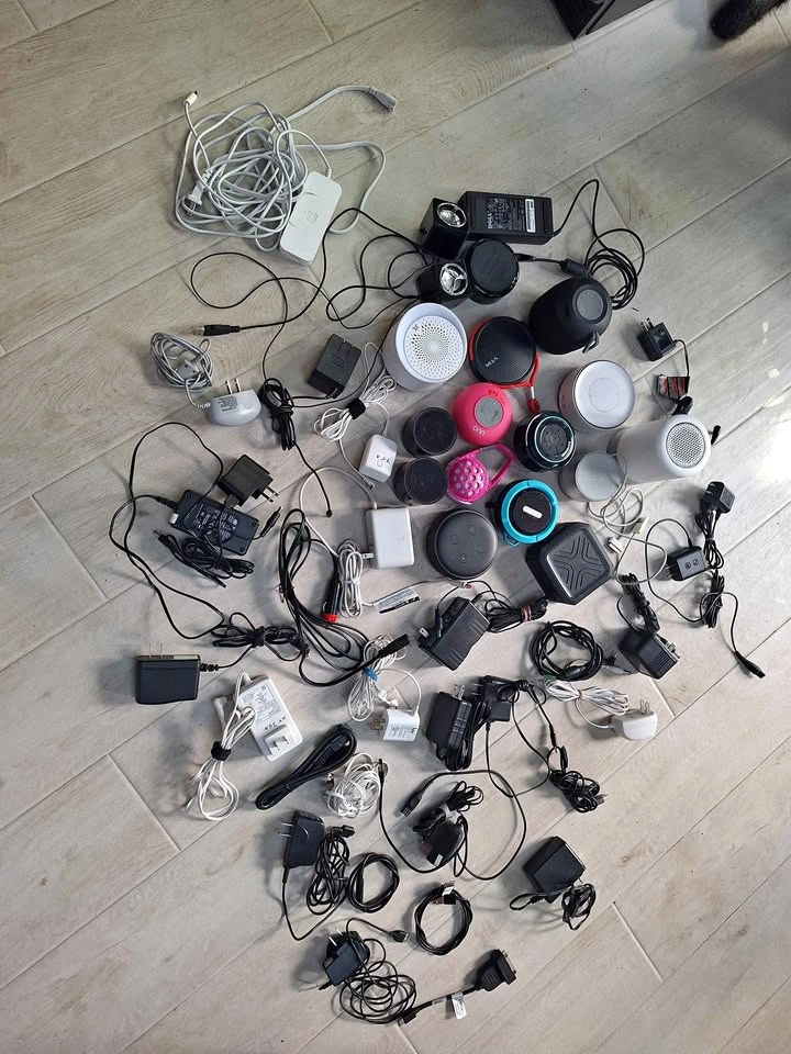 Multiple speakers and chargers
