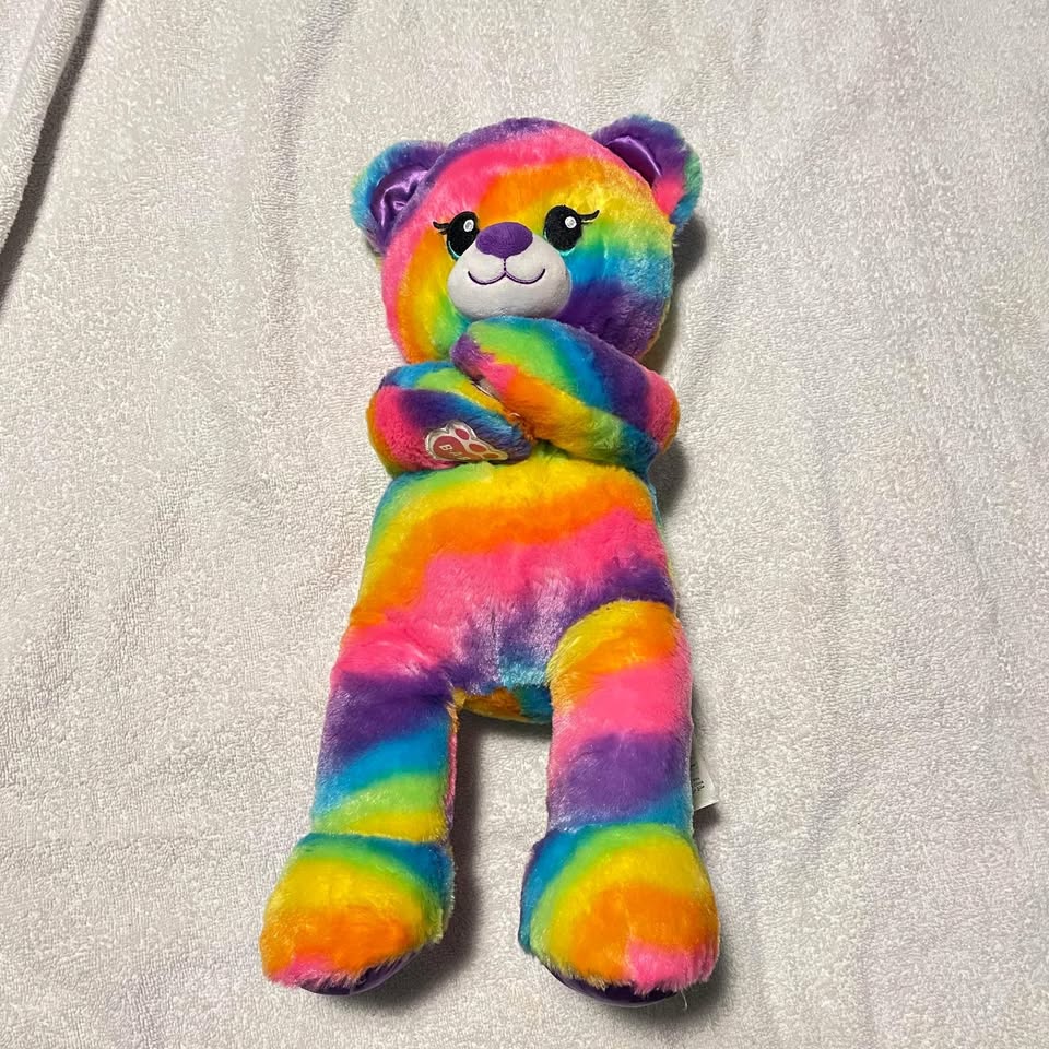 Build a bear rainbow bear