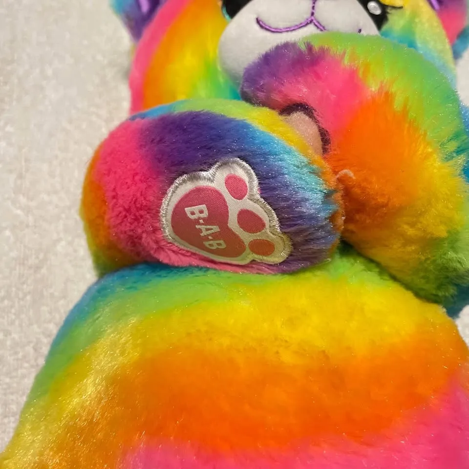 Build a bear rainbow bear image indicator(8)