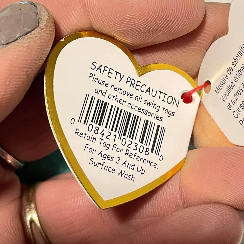 Disney princess Jasmine Ty sparkle edition beanie baby image indicator(4)