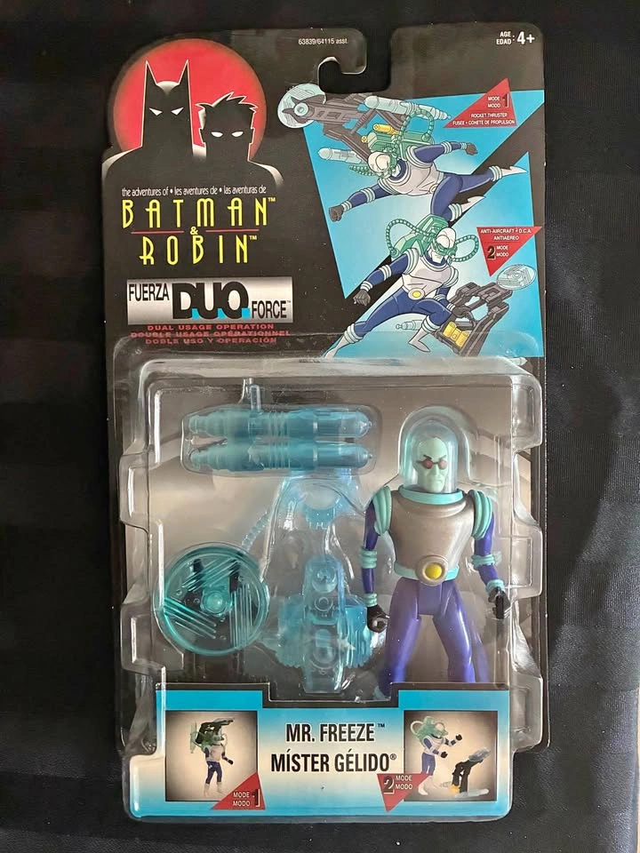Batman & Robin Mr. Freeze Duo Force Kenner 1996 Action Figure
