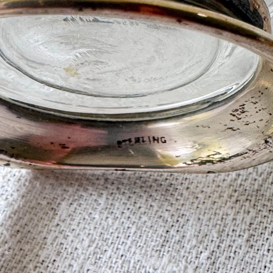 Victorian Bud Vases w/ Sterling Silver Bases (Pair) - photo 4