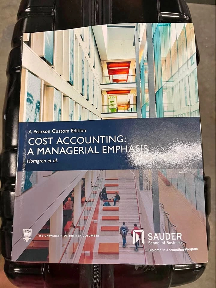 Coast Accounting UBC Horngren