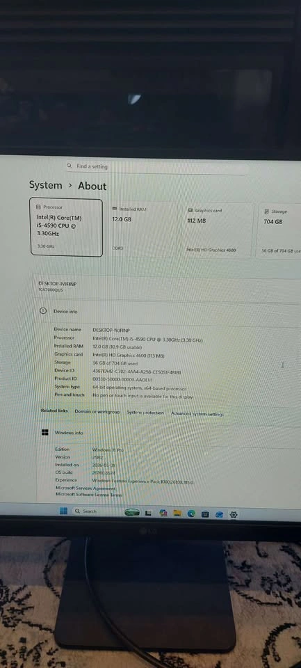 Lenovo ThinkCentre M93P i5 (4th Gen) 12GB RAM 856GB SSD - photo 4