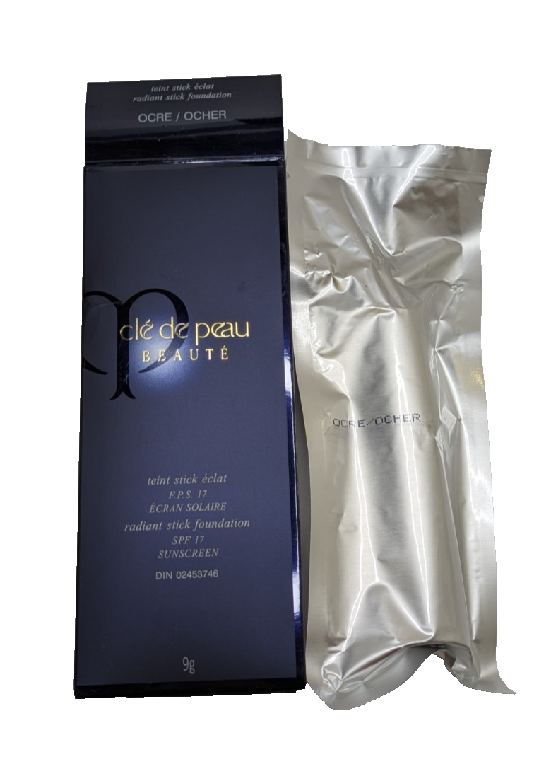 NEW SEALED Clé de Peau Beauté Radiant Stick Foundation SPF 17 - - photo 2