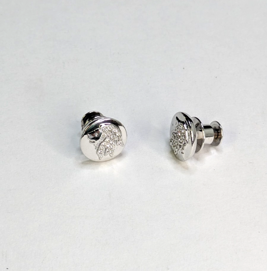 Swarovski Lion Head Pin 2016 SCS Akili Retired - photo 4