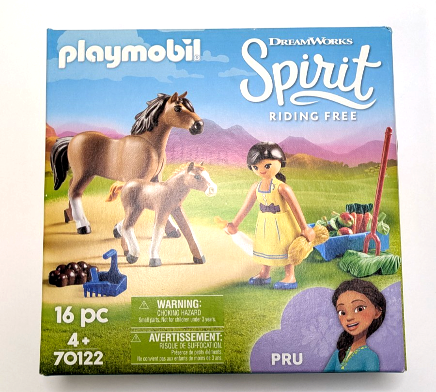 Playmobil Spirit Riding Free Pru w/ Horse & Foal 70122