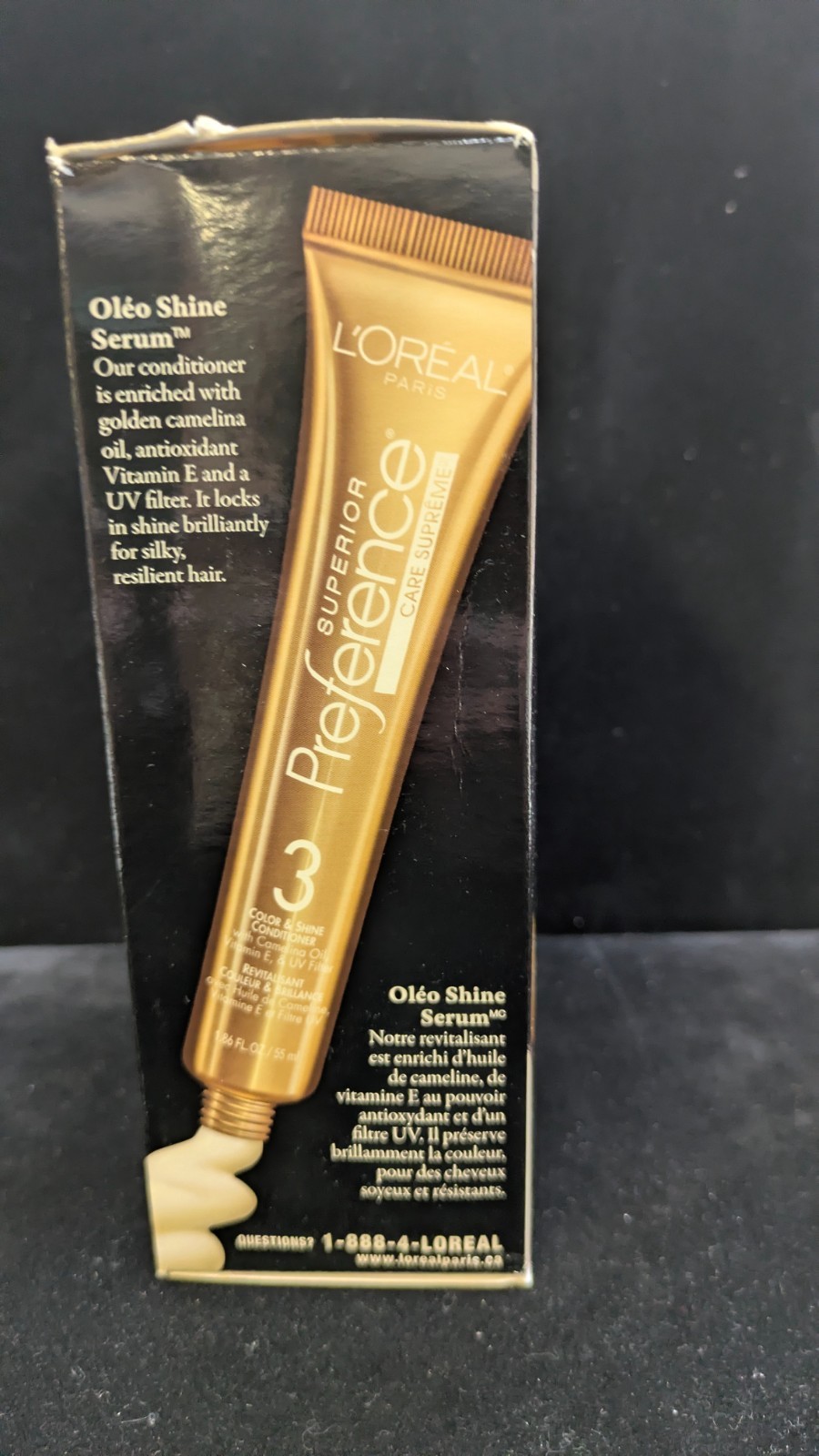 2 L'Oreal Preference Hair Color NF03 Noir Fatal - photo 5